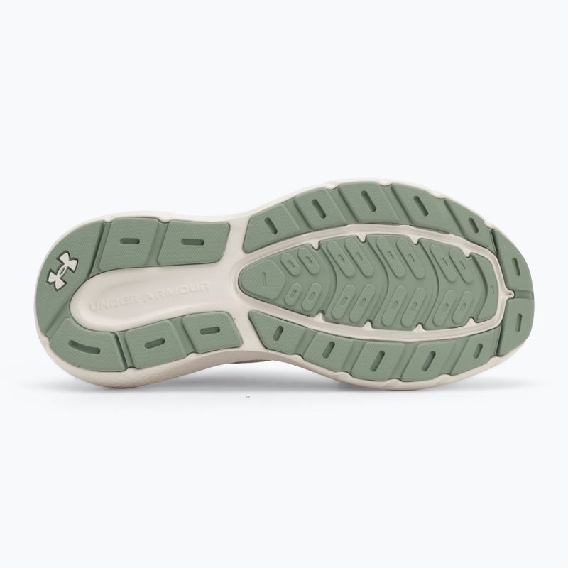 Moteriški bėgimo bateliai Under Armour Charged Rogue 5 hydro green/hydro green/silica green 4