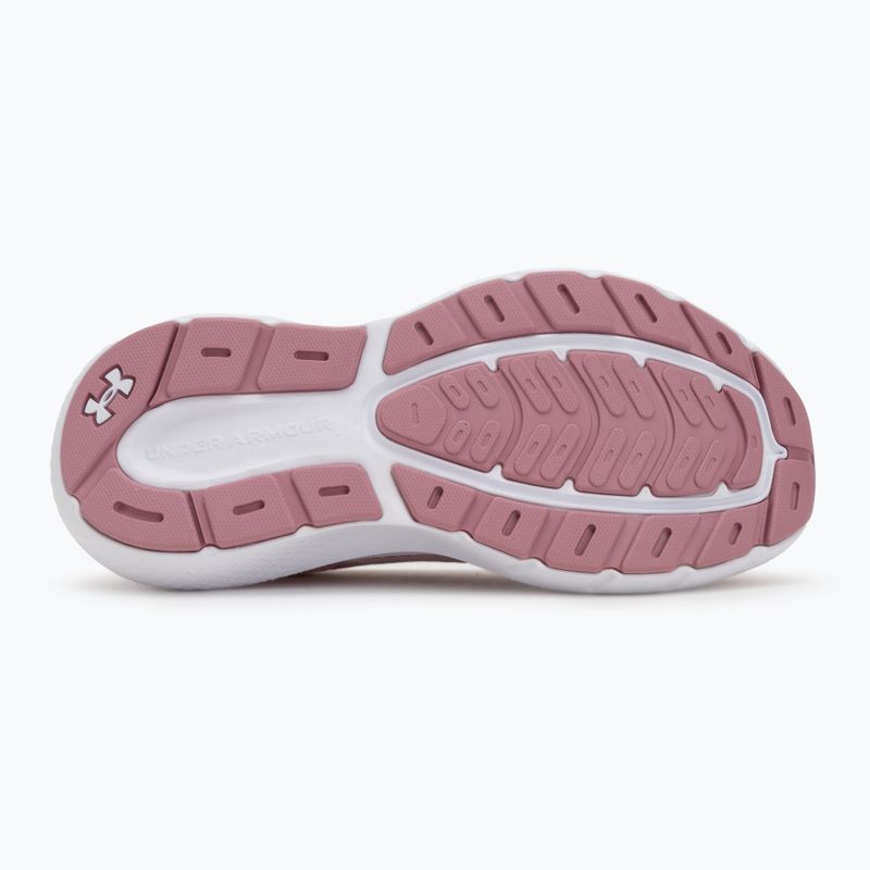 Moteriški bėgimo bateliai Under Armour Charged Rogue 5 prime pink/prime pink/prime pink 4