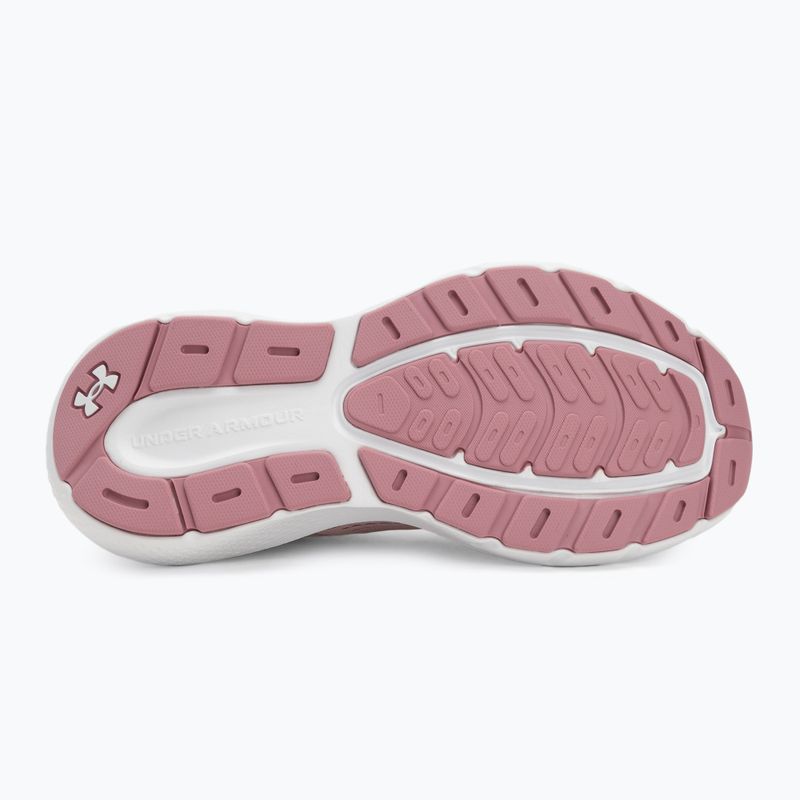 Moteriški bėgimo bateliai Under Armour Charged Rogue 5 prime pink/prime pink/pink elixir 4