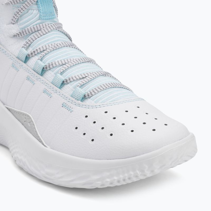 Krepšinio batai Under Armour CURRY 4 FLOTRO white/stream/metallic silver 7