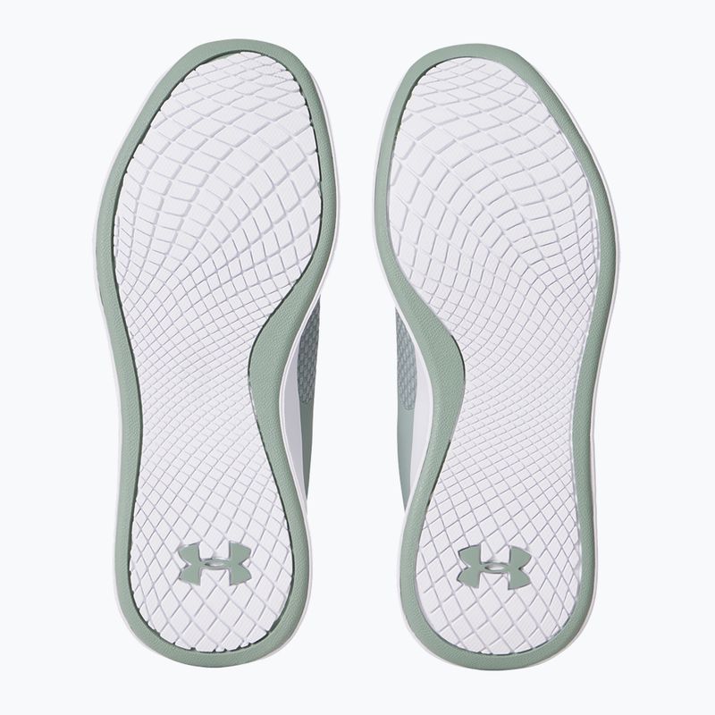 Moteriški treniruočių batai Under Armour Charged Aurora 2+ silica green/white/metallic silica 12