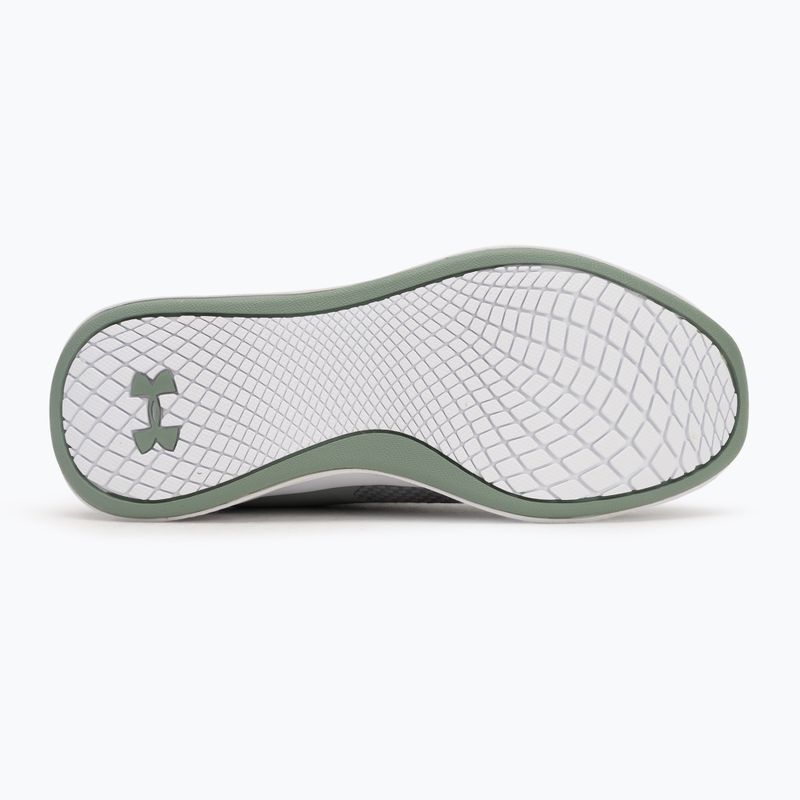 Moteriški treniruočių batai Under Armour Charged Aurora 2+ silica green/white/metallic silica 4