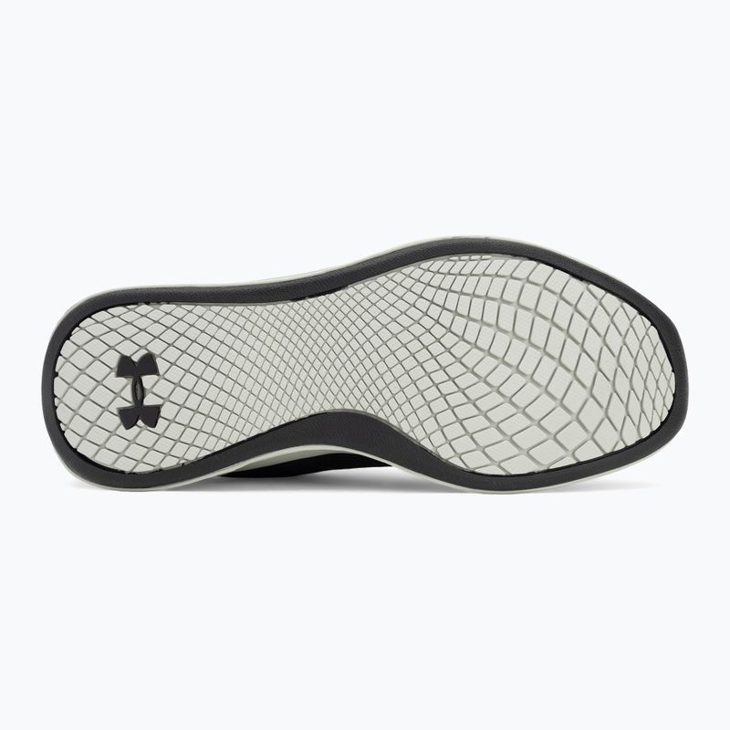Moteriški treniruočių batai Under Armour Charged Aurora 2+ black/hydro green/metallic warm silver 4