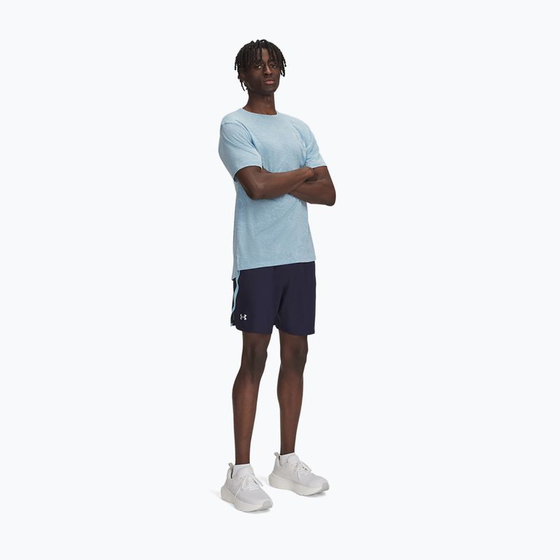 Vyriški bėgimo šortai Under Armour Launch 7" midnight navy / stream / reflective 2