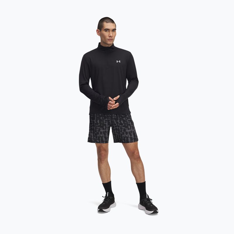 Vyriški bėgimo šortai Under Armour Launch 7" Print castlerock / anthracite / reflective 2