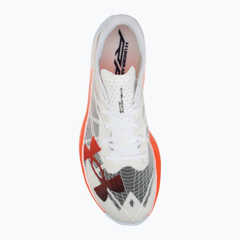 Vyriški bėgimo bateliai Under Armour Velocity Elite 2 white/ares red/black 5