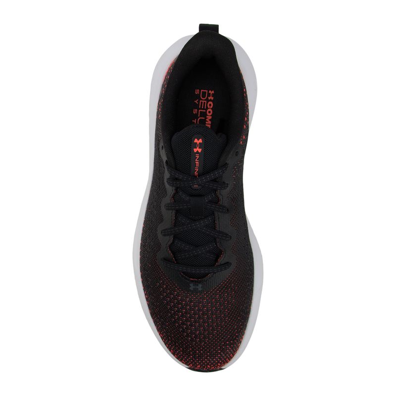 Vyriški bėgimo batai Under Armour Infinite black/ares red/black 5
