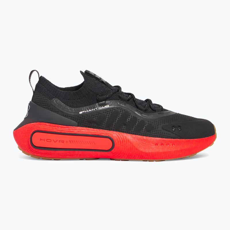 Vyriški batai Under Armour Phantom 4 black/lava red/metallic silver 8
