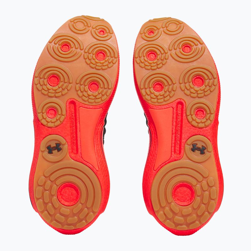 Vyriški batai Under Armour Phantom 4 black/lava red/metallic silver 12