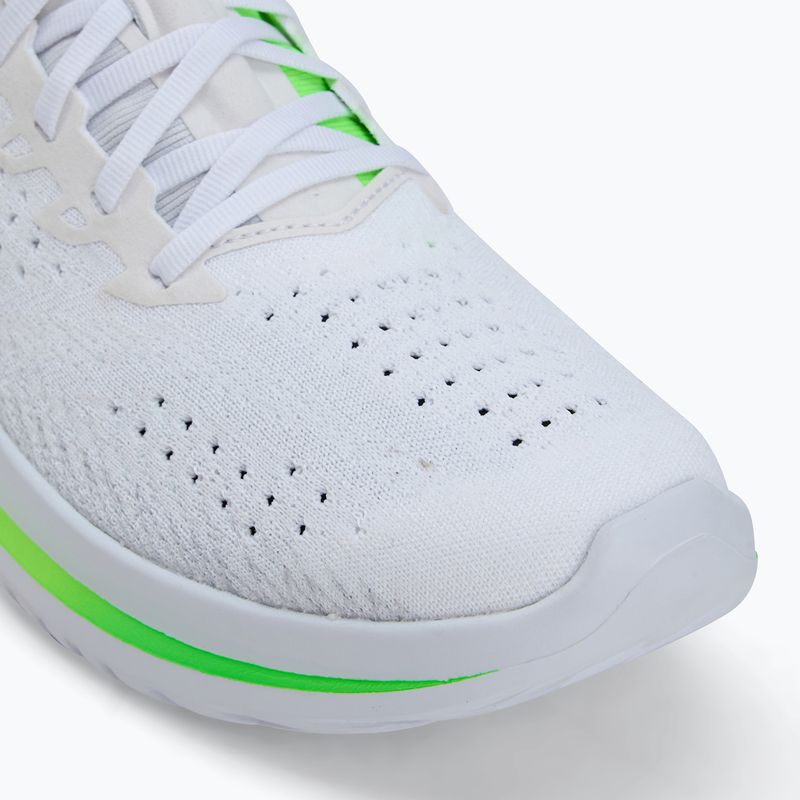 Vyriški bėgimo bateliai Under Armour Velociti 4 white/white/hyper green 7