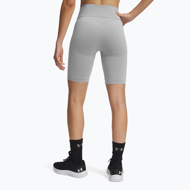 Moteriški treniruočių šortai Under Armour Vanish Seamless Washed black / white 3