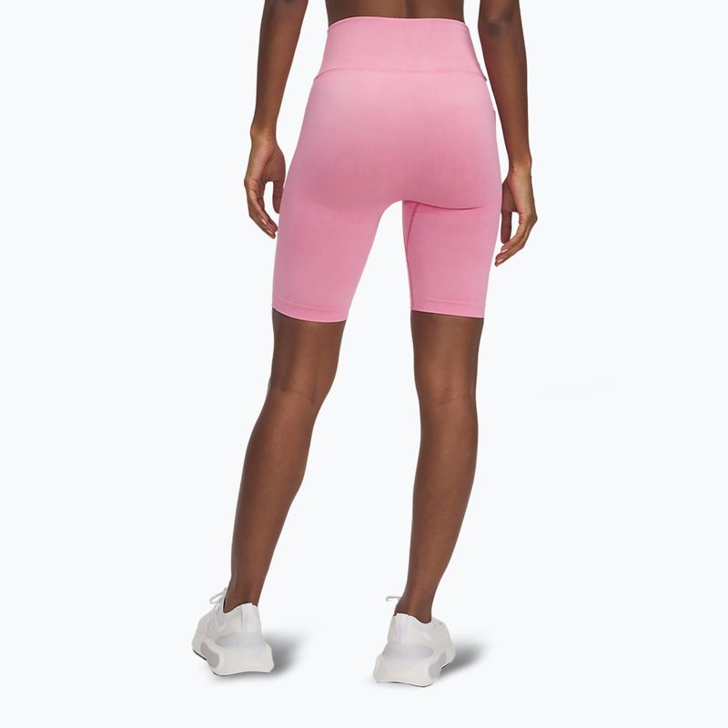 Moteriški treniruočių šortai Under Armour Vanish Seamless Washed shaded fuchsia / white 3