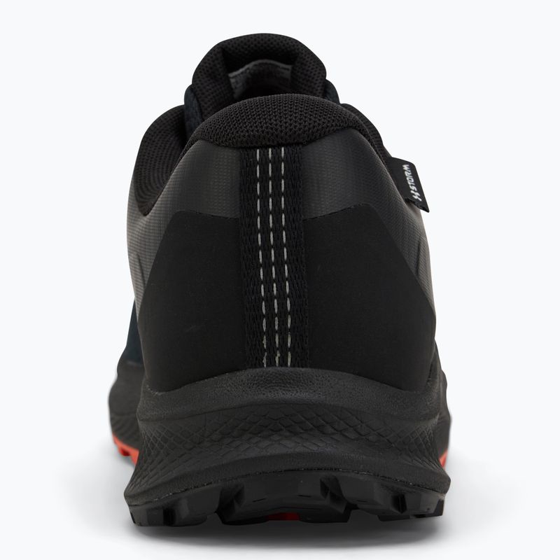 Vyriški bėgimo bateliai Under Armour Charged Bandit Trail 3 black/black/fire 6