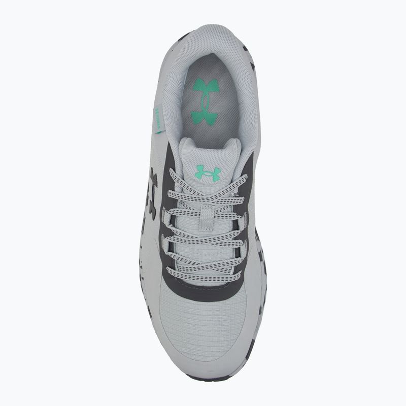 Vyriški bėgimo bateliai Under Armour Charged Bandit Trail 3 halo gray/castlerock/castlerock 5