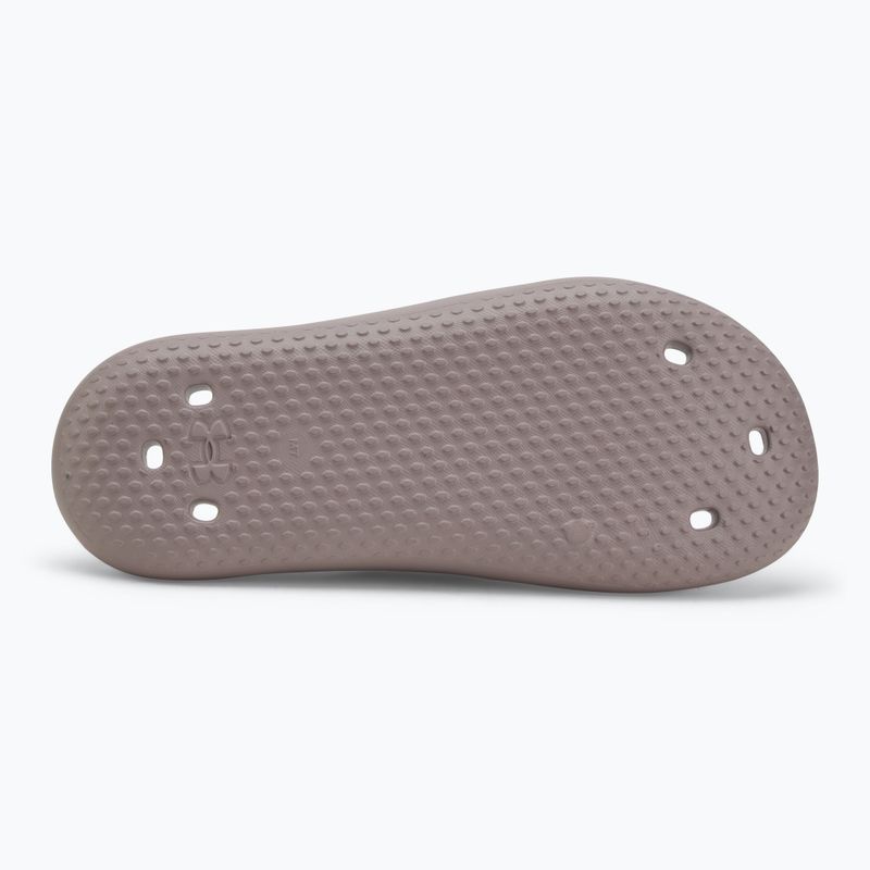 Vyriškos šlepetės Under Armour Locker V Slide gray dawn/gray dawn/gray dawn 4