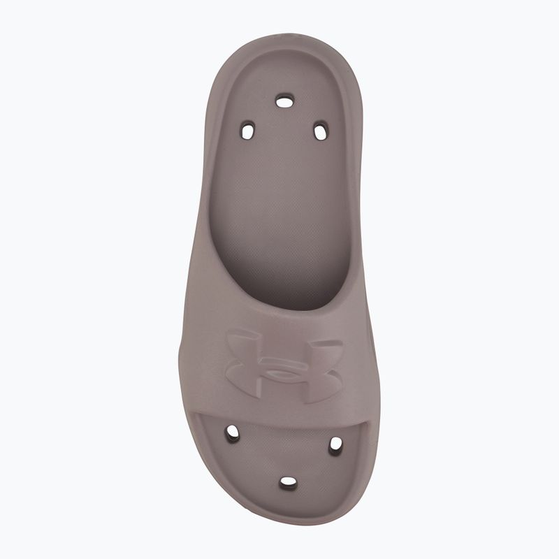Vyriškos šlepetės Under Armour Locker V Slide gray dawn/gray dawn/gray dawn 5