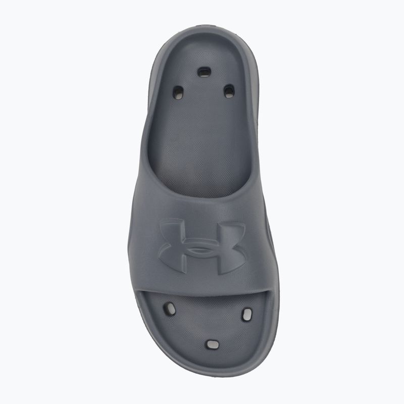 Vyriškos šlepetės Under Armour Locker V Slide castlerock/castlerock/anthracite 5