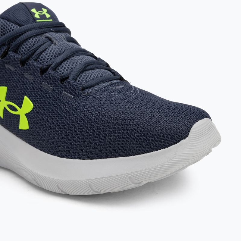 Vyriški bėgimo batai Under Armour Phade RN 3 downpour gray/downpour gray/hyper green 7