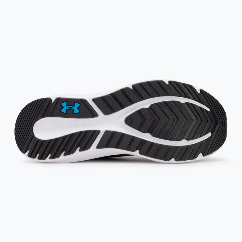 Vyriški bėgimo batai Under Armour Charged Pursuit 4 black/electric blue/white 4