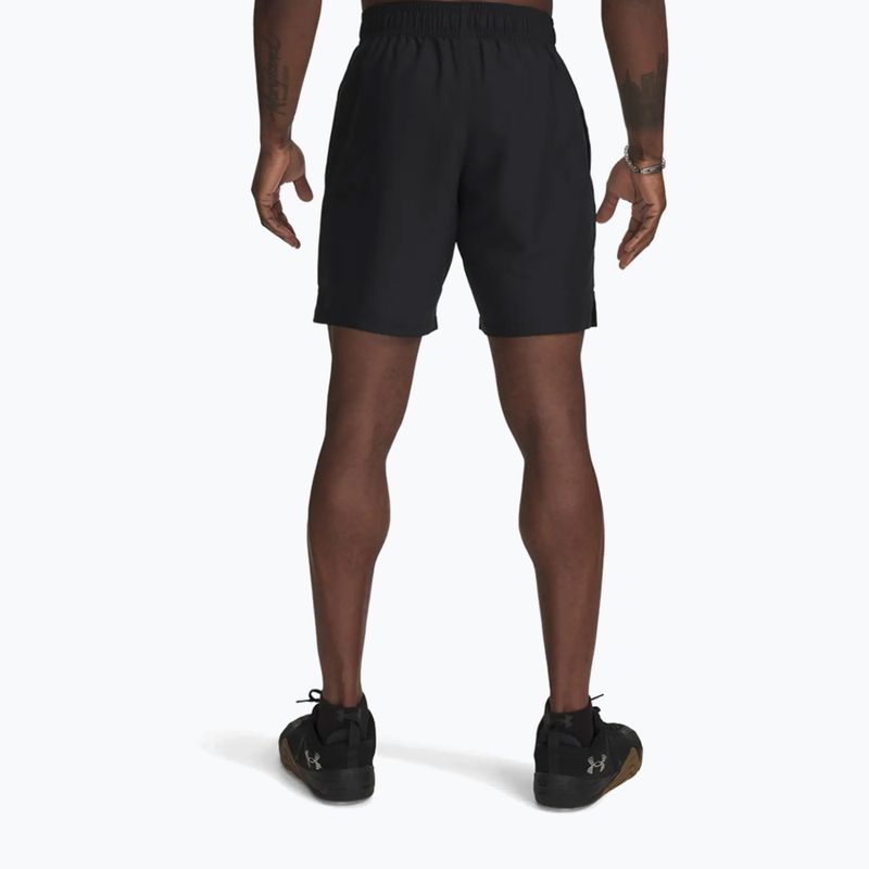 Vyriški treniruočių šortai Under Armour Woven Wordmark black 2