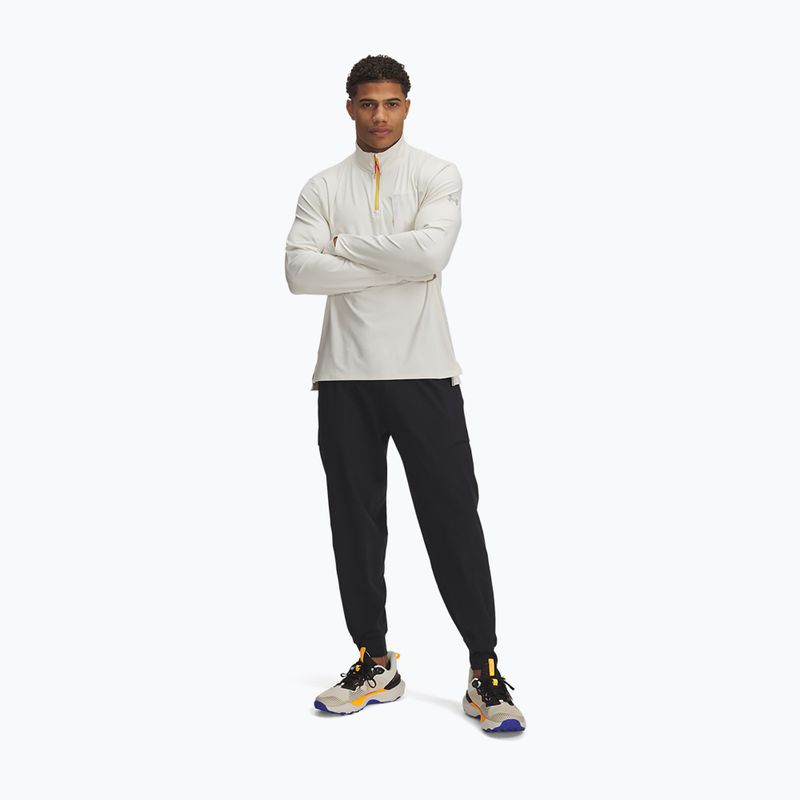Vyriškos bėgimo kelnės Under Armour Trail Run black / reflective 2