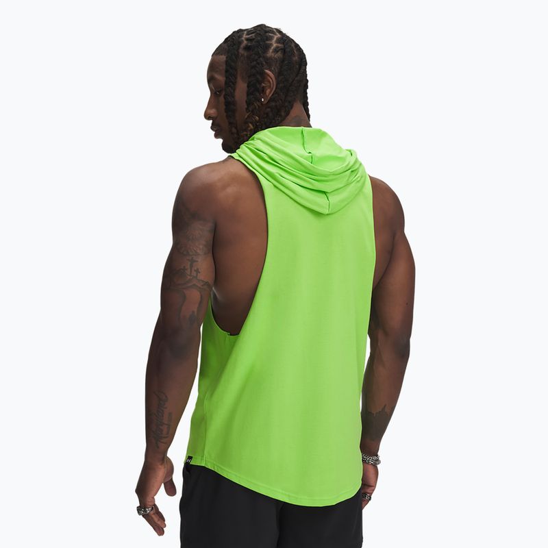 Vyriškas džemperis Under Armour Project Rock Wire SL  cyber green / black 2