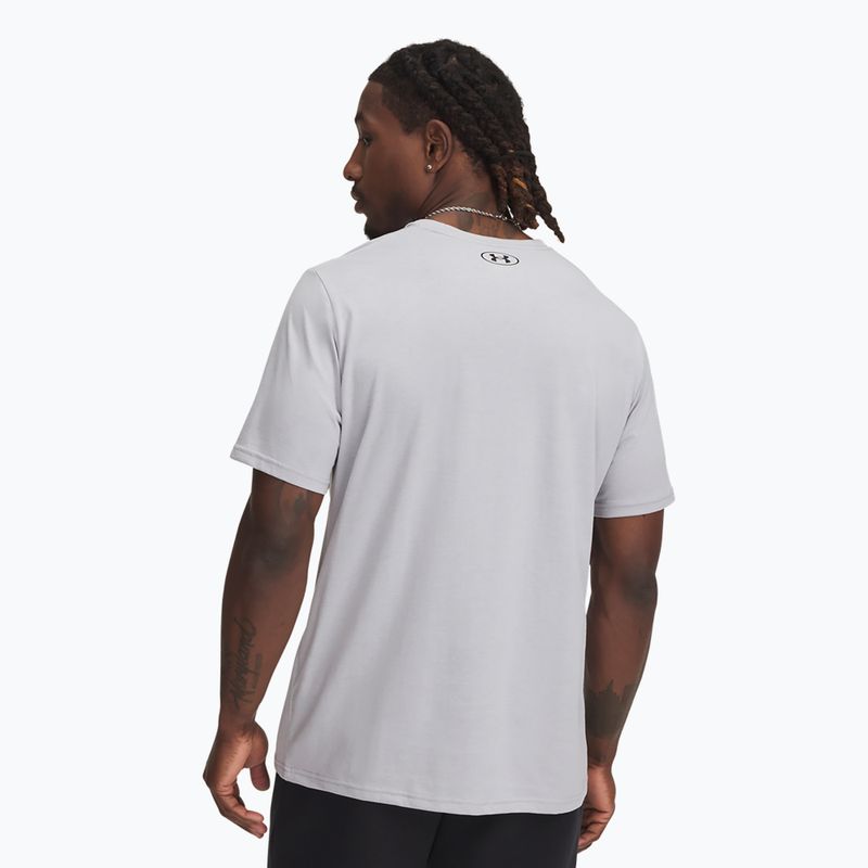 Vyriški marškinėliai Under Armour LC Fly In Logo mod gray/black 2