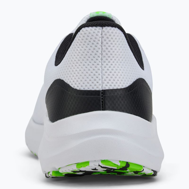 Vyriški bėgimo bateliai Under Armour Charged Pursuit 4 white/black/hyper green 6