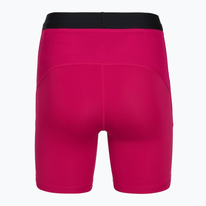 Moteriški šortai Under Armour Trail Run Fitted shaded fuchsia/black 2