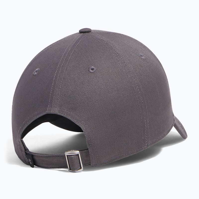 Vyriška Under Armour Sportstyle Metal Reguliuojama beisbolo kepurė castlerock/silver 2