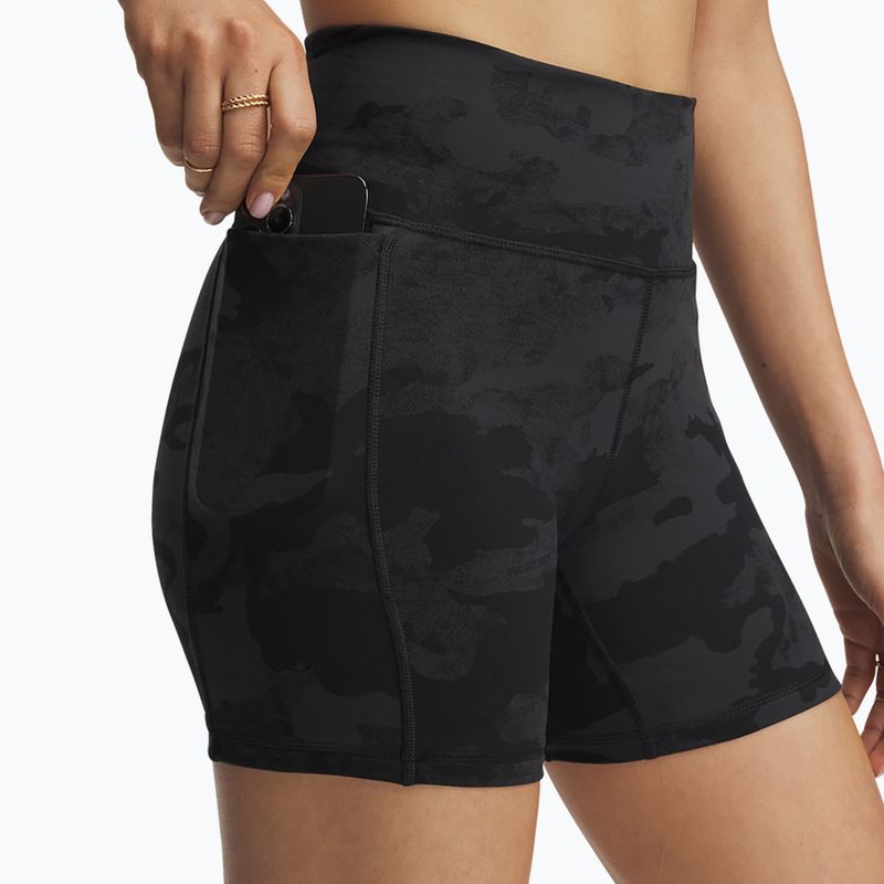 Moteriški treniruočių šortai Under Armour Project Rock Middy black / black 4