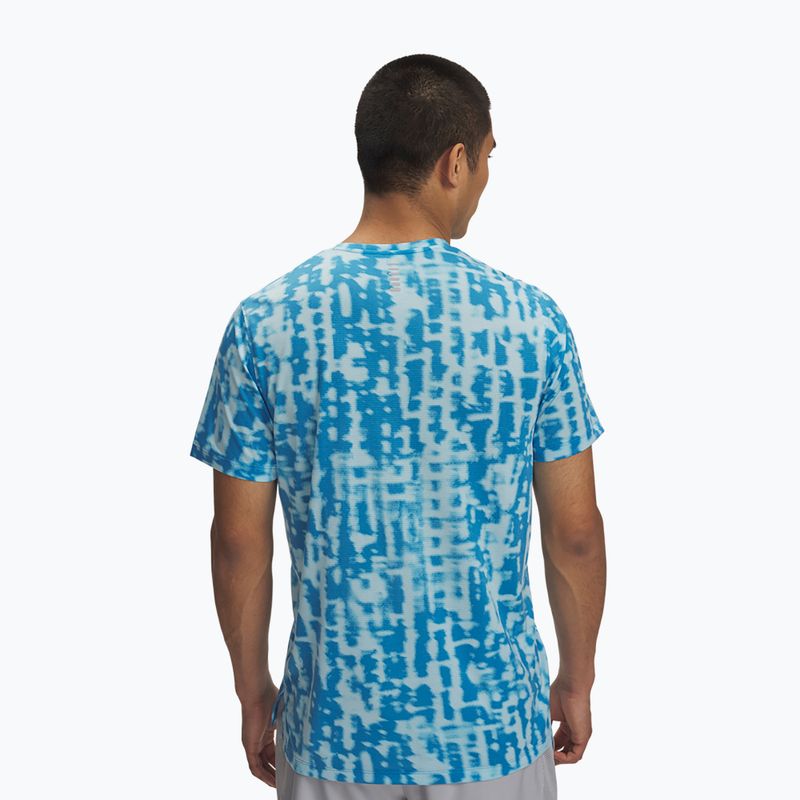 Vyriški bėgimo marškinėliai Under Armour Launch Printed stream/reflective 2