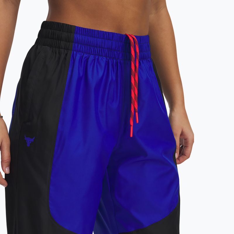 Moteriškos treniruočių kelnės Under Armour Project Rock Woven Bottom black 4