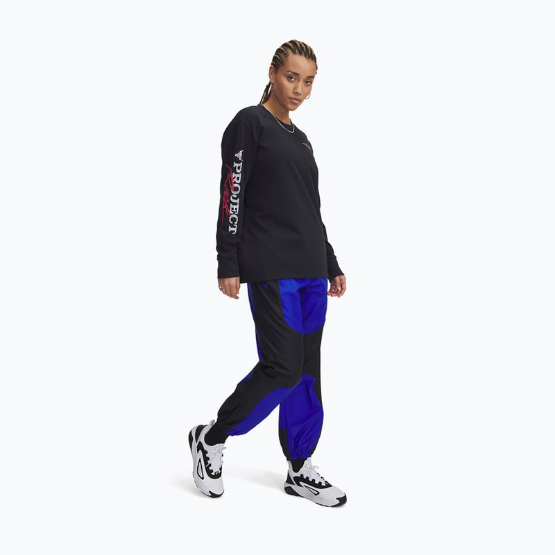 Moteriški treniruočių marškinėliai ilgomis rankovėmis Under Armour Campus T Q1 black 2