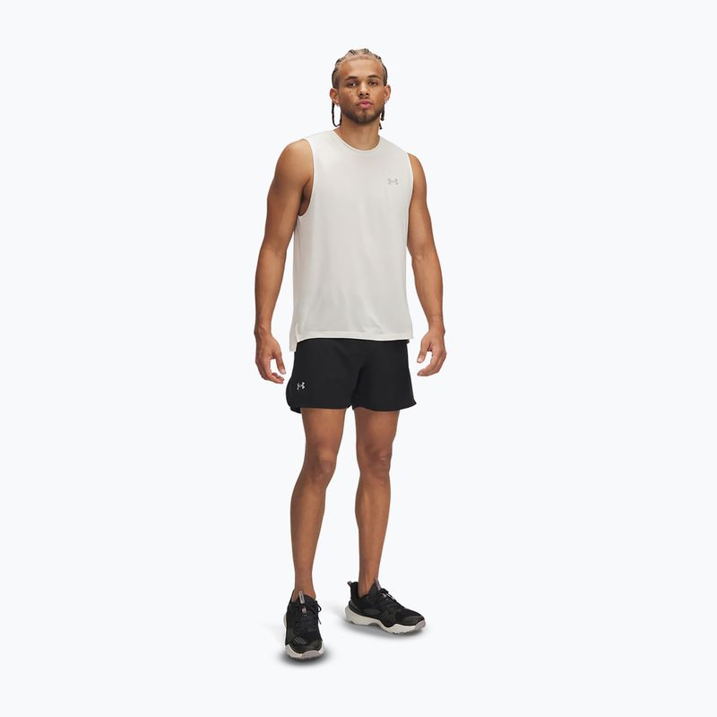 Vyriški bėgimo šortai Under Armour Trail Run Launch black / reflective 2