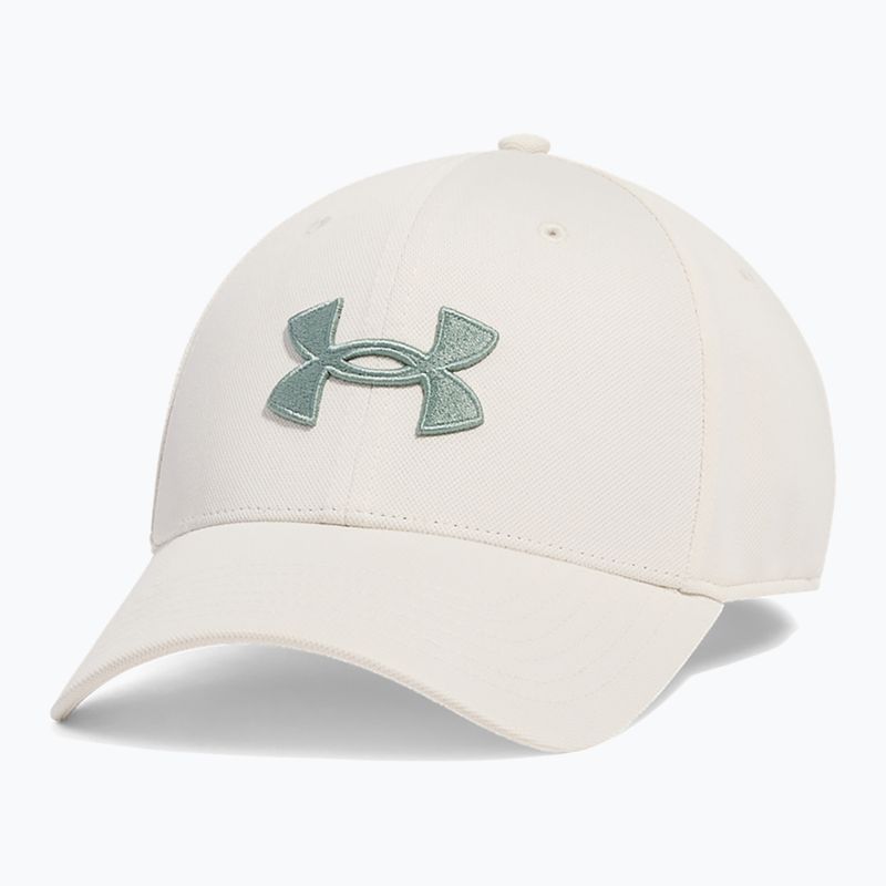 Under Armour Blitzing stone/silica green vyriška beisbolo kepuraitė