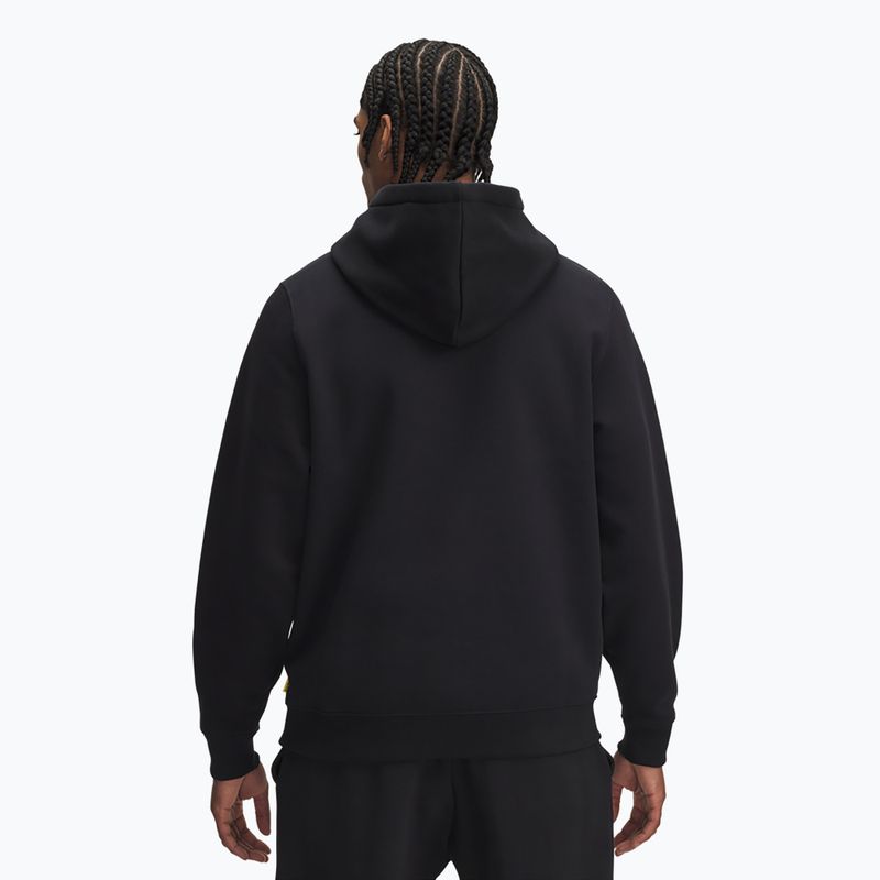 Vyriškas džemperis Under Armour Curry Splash Hoodie black / white clay 2
