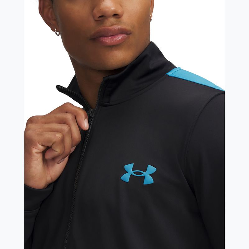 Vyriškas sportinis kostiumas Under Armour UA Knit Track Suit black/ether blue/ether blue 3