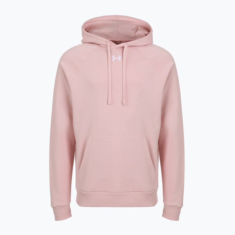 Vyriškas džemperis Under Armour Rival Fleece Hoodie prime pink/white 3