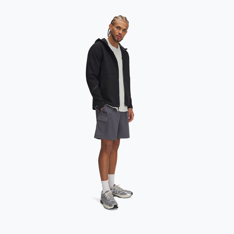 Vyriški treniruočių šortai Under Armour Vibe Woven Cargo castlerock/black 2