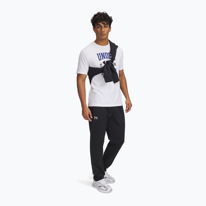 Vyriškos kelnės Under Armour Sportstyle Brawler Pant black/white 2
