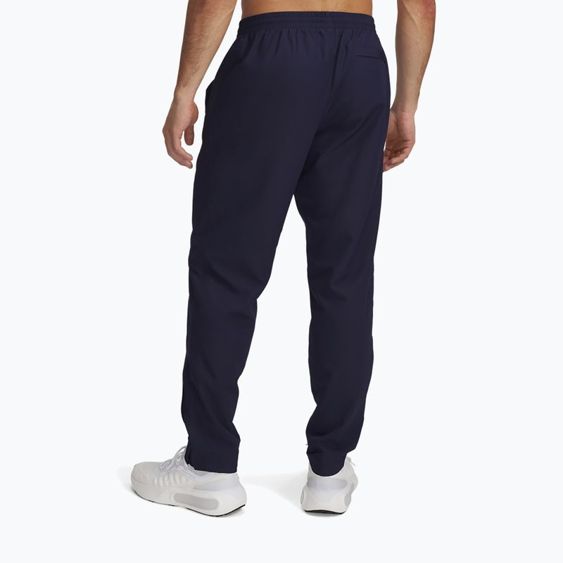 Vyriškos kelnės Under Armour Rival Woven Windbreaker Pant midnight navy/midnight navy/white 3
