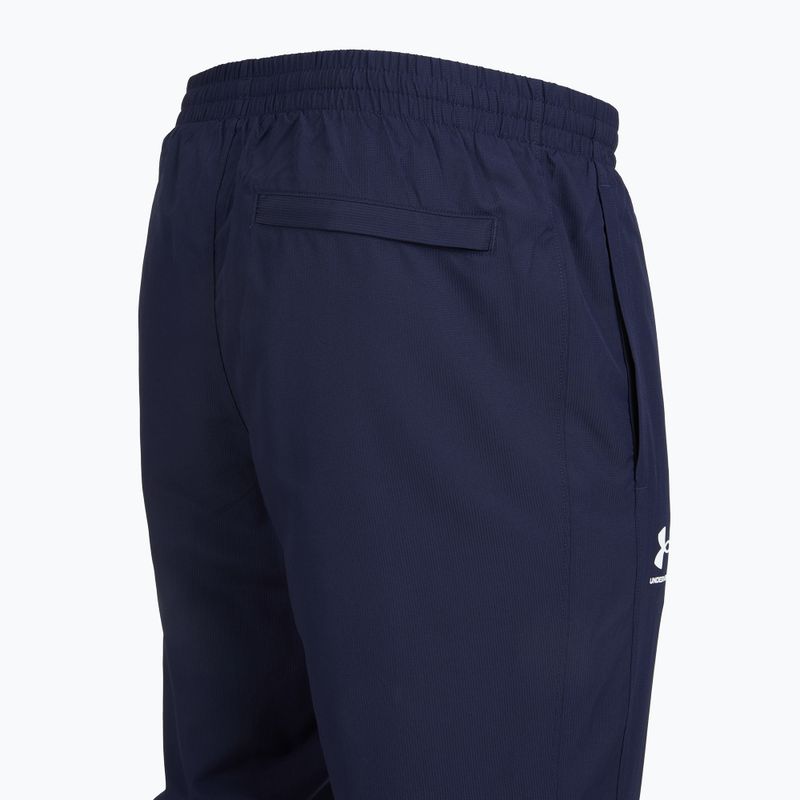 Vyriškos kelnės Under Armour Rival Woven Windbreaker Pant midnight navy/midnight navy/white 7