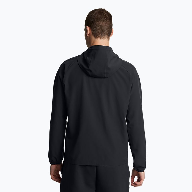 Treniruočių striukė Under Armour Vibe Woven black/white 2