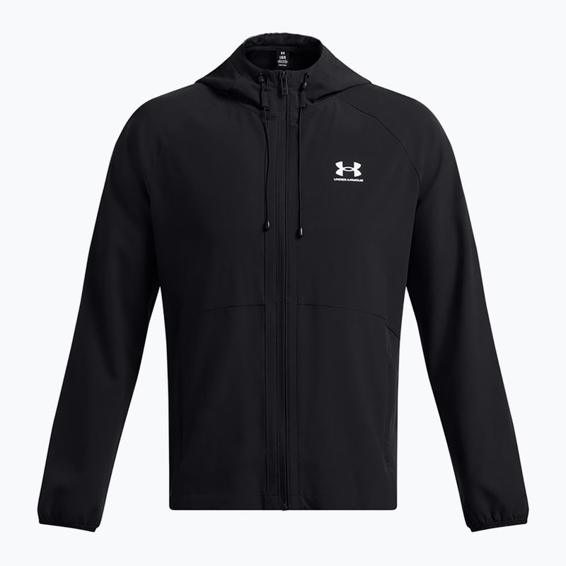Treniruočių striukė Under Armour Vibe Woven black/white 3