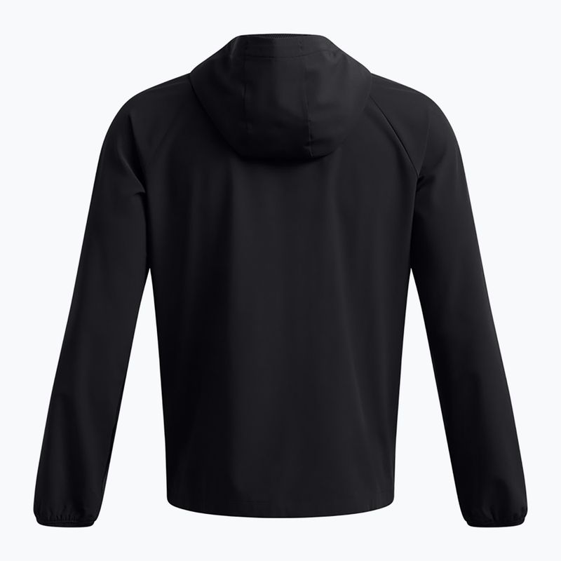 Treniruočių striukė Under Armour Vibe Woven black/white 4