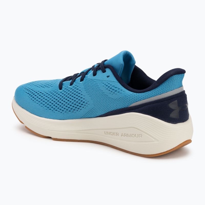 Vyriški bėgimo batai Under Armour Sonic 7 ether blue/summit white/midnight navy 3