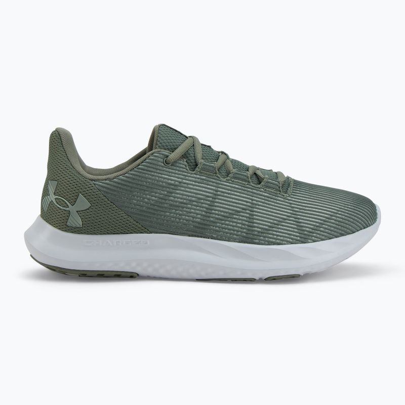 Vyriški bėgimo bateliai Under Armour Charged Speed Swift silica green/silica green/metallic silica 2