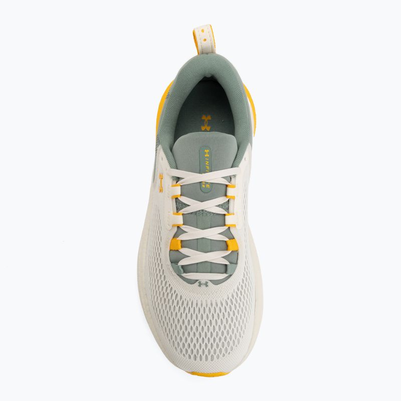 Vyriški bėgimo batai Under Armour Infinite Elite 2 stone/silica green/campus gold 5