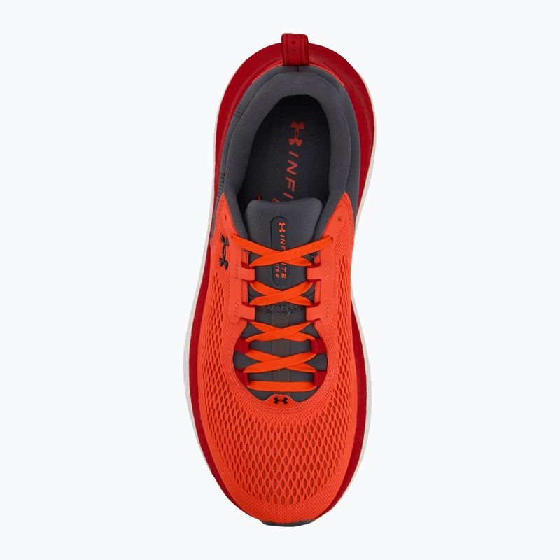 Vyriški bėgimo batai Under Armour Infinite Elite 2 ares red/castlerock/black 5